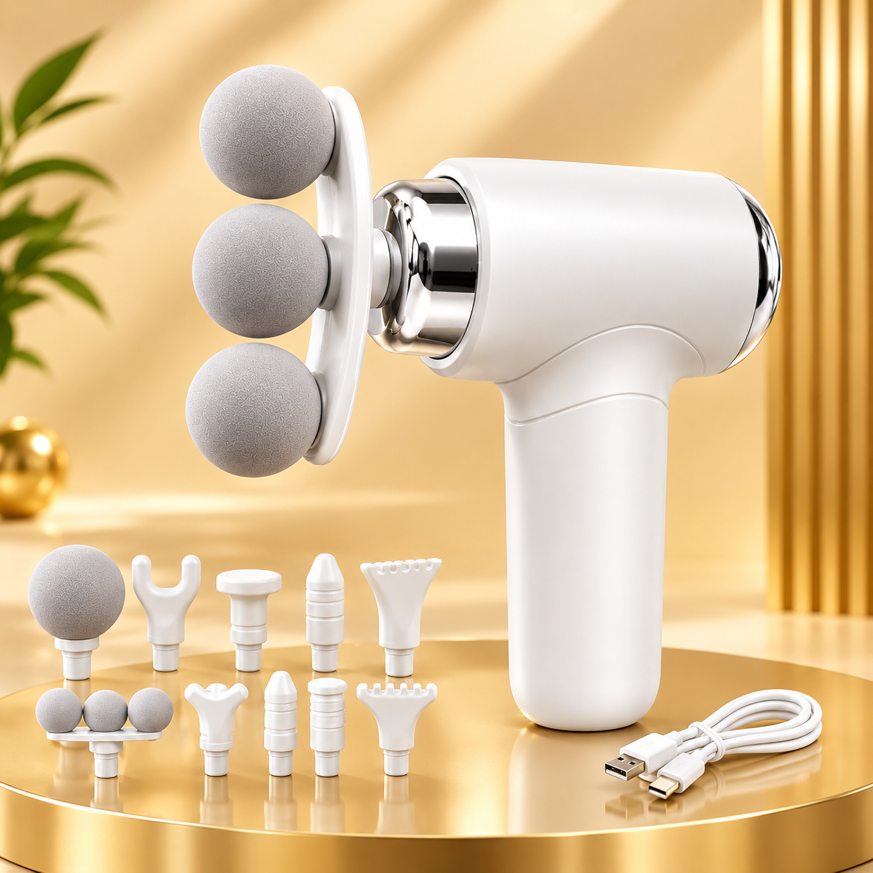 Fascial gun Multi functional whole body massage instrument